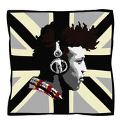 Alex (Black & White) Cushion Tapestry Kit